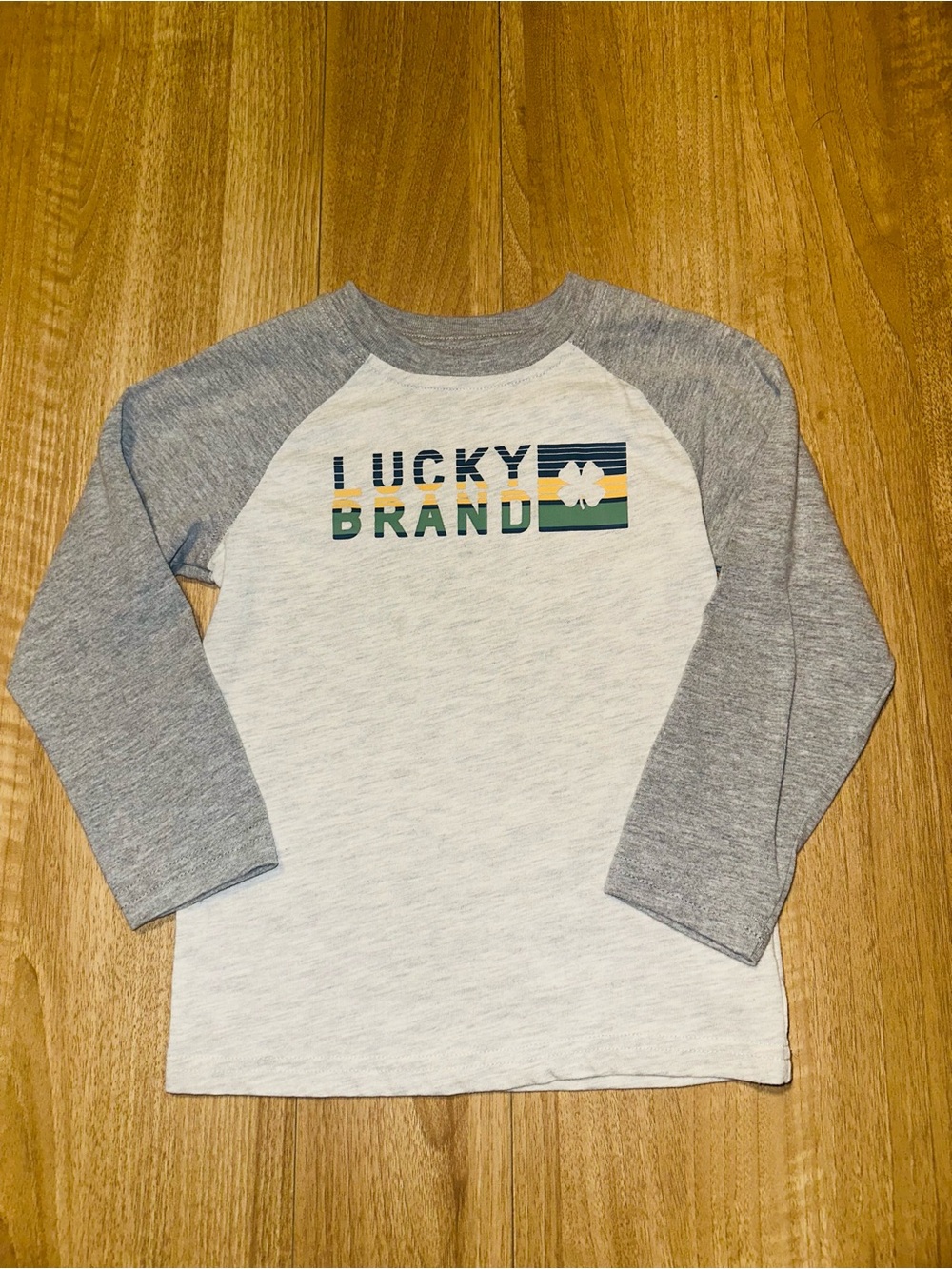 Lucky Brand Kids Raglan Long-Sleeve Tee